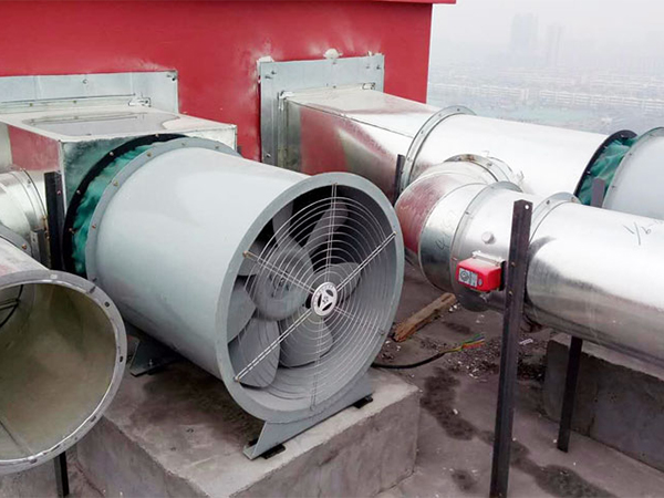 圓形防火閥應用樣例